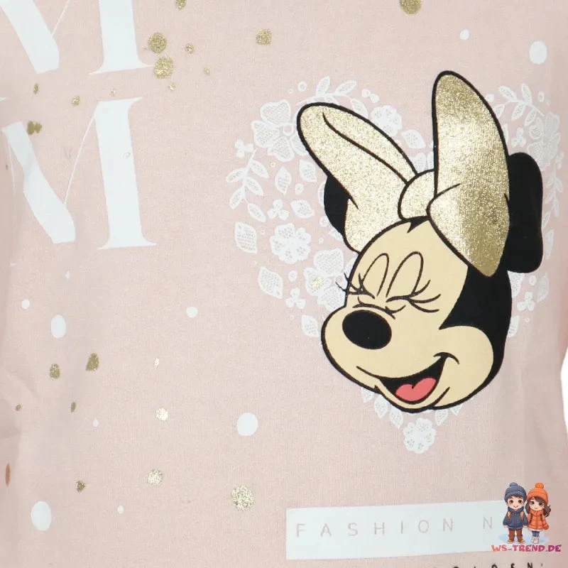 Disney Minnie Maus Mädchen Kinder Kapuzen Hoodie Pullover 4 Disney Minnie Maus Mädchen Kinder Kapuzen Hoodie Pullover – Bild 2