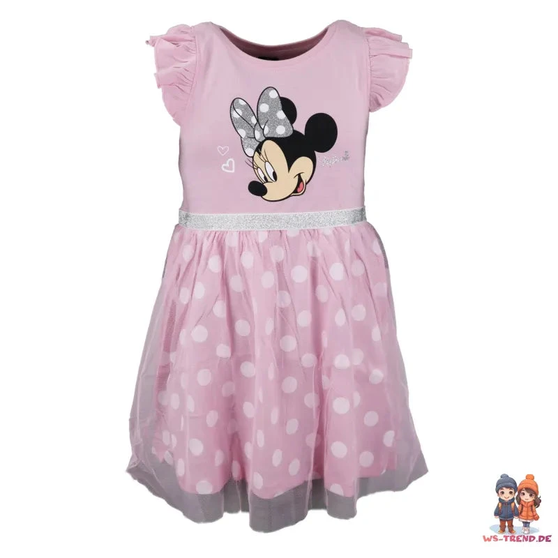 Disney Minnie Maus Kinder Langarm Kleid 3 Disney Minnie Maus Kinder Langarm Kleid