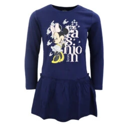 Disney Minnie Maus Kinder Langarm Kleid 10 Disney Minnie Maus Kinder Langarm Kleid -Bekleidung Peripherie minnie kleid 01c