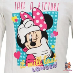 Disney Minnie Maus Kinder Mädchen Langarm T-Shirt -Bekleidung Peripherie minnie lang 01d 22be72b5 56b7 40d0 b28d e8e1d69746d7