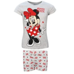 Disney Minnie Maus Mouse Kinder Schlafanzug Pyjama -Bekleidung Peripherie minnie pyjama 01d