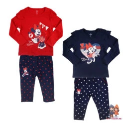 Disney Minnie Maus Baby Mädchen Set Langarm Shirt Plus Hose