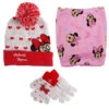 Disney Minnie Maus Set Kinder Herbst Wintermütze Snood Plus Handschuhe 2 Disney Minnie Maus Set Kinder Herbst Wintermütze Snood Plus Handschuhe -Bekleidung Peripherie minnie set 02