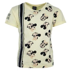 Disney Minnie Maus Mädchen Kurzarm T-Shirt Top