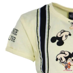 Disney Minnie Maus Mädchen Kurzarm T-Shirt Top -Bekleidung Peripherie minnie shirt 01c