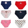 Disney Minnie Maus 6er Pack Slips Kinder Mädchen Unterwäsche 2 Disney Minnie Maus 6er Pack Slips Kinder Mädchen Unterwäsche -Bekleidung Peripherie minnie slip 01