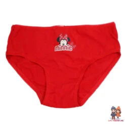 Disney Minnie Maus 6er Pack Slips Kinder Mädchen Unterwäsche -Bekleidung Peripherie minnie slip 01b