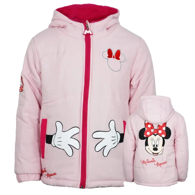 Disney Minnie Maus Kinder Winterjacke Jacke Kapuze Mädchen 3 Disney Minnie Maus Kinder Winterjacke Jacke Kapuze Mädchen
