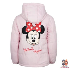Disney Minnie Maus Kinder Winterjacke Jacke Kapuze Mädchen 8 Disney Minnie Maus Kinder Winterjacke Jacke Kapuze Mädchen -Bekleidung Peripherie minnie winterjacke 02b