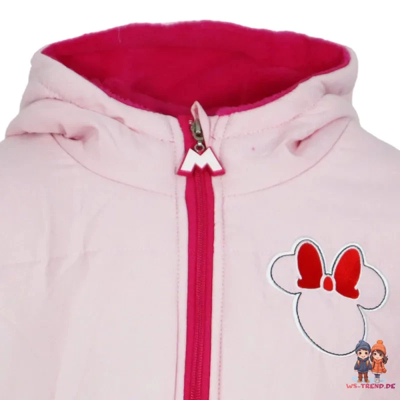 Disney Minnie Maus Kinder Winterjacke Jacke Kapuze Mädchen 6 Disney Minnie Maus Kinder Winterjacke Jacke Kapuze Mädchen – Bild 4