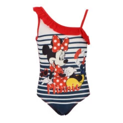Disney Minnie Maus Streifen Kinder Badeanzug 10 Disney Minnie Maus Streifen Kinder Badeanzug -Bekleidung Peripherie minnie mouse swimsuit wholesale min23 0446 2