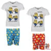Die Minions Kinder Jungen Pyjama Schlafanzug Baumwolle -Bekleidung Peripherie minnions pyjama 01