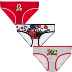 Miraculous Ladybug Kinder Unterhose Slips 3er Pack