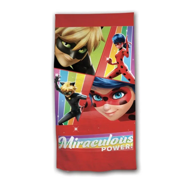 Miraculous Ladybug Mikrofaser Badetuch Strandtuch 3 Miraculous Ladybug Mikrofaser Badetuch Strandtuch