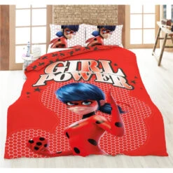 Miraculous Ladybug Mikrofaser Kinder Bettwäsche Set