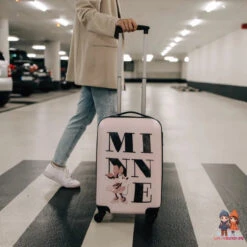 Disney Minnie Maus 2 Tlg. Set Kinder Trolley Koffer Reisekoffer Plus Strandtuch 14 Disney Minnie Maus 2 Tlg. Set Kinder Trolley Koffer Reisekoffer Plus Strandtuch -Bekleidung Peripherie mitw7652 m5