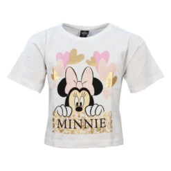 Disney Minnie Maus Mädchen Kinder T-Shirt Top -Bekleidung Peripherie mm shirt 01c