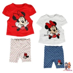 Disney Minnie Maus Baby Mädchen Set Shirt Plus Hose