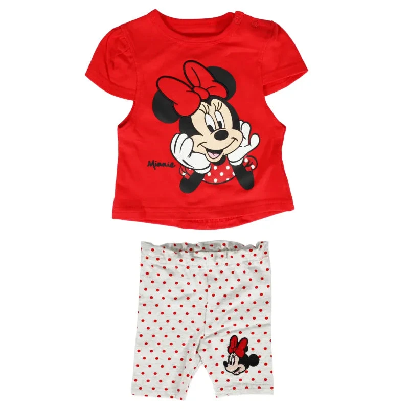 Disney Minnie Maus Baby Mädchen Set Shirt Plus Hose 4 Disney Minnie Maus Baby Mädchen Set Shirt Plus Hose – Bild 2
