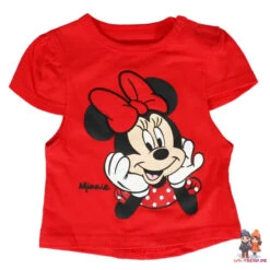 Disney Minnie Maus Baby Mädchen Set Shirt Plus Hose 15 Disney Minnie Maus Baby Mädchen Set Shirt Plus Hose -Bekleidung Peripherie mm sommer baby 01b
