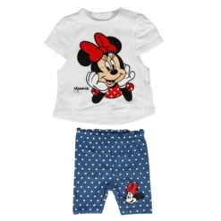 Disney Minnie Maus Baby Mädchen Set Shirt Plus Hose 19 Disney Minnie Maus Baby Mädchen Set Shirt Plus Hose -Bekleidung Peripherie mm sommer baby 01g