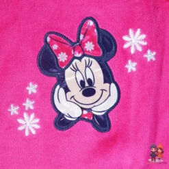 Disney Minnie Maus Baby Kleinkind Strampler Einteiler Velour 7 Disney Minnie Maus Baby Kleinkind Strampler Einteiler Velour -Bekleidung Peripherie mm stra pink 01c