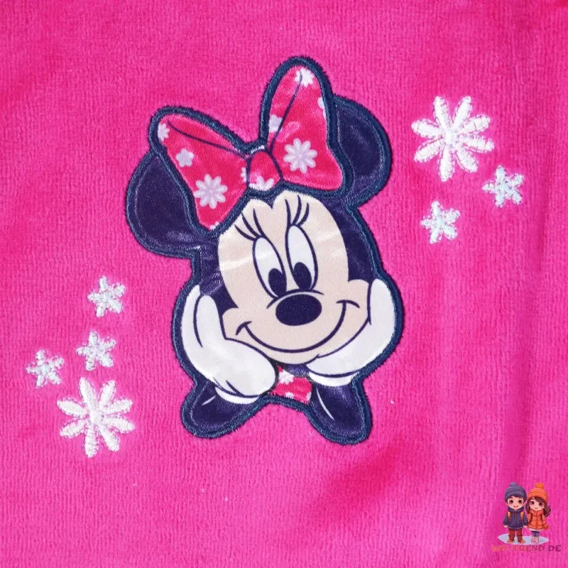 Disney Minnie Maus Baby Kleinkind Strampler Einteiler Velour 5 Disney Minnie Maus Baby Kleinkind Strampler Einteiler Velour – Bild 3