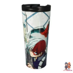 Stor Anime MY HERO ACADEMIA Edelstahl Thermo Kaffeebecher Doppelwandig Becher 425 Ml -Bekleidung Peripherie my hero academia 01b