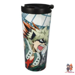 Stor Anime MY HERO ACADEMIA Edelstahl Thermo Kaffeebecher Doppelwandig Becher 425 Ml -Bekleidung Peripherie my hero academia 01c