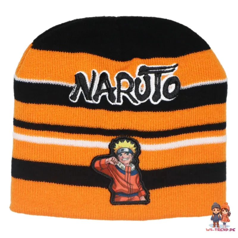 Anime Naruto Shippuden Jungen Wintermütze Mütze Plus Handschuhe 54/56 5 Anime Naruto Shippuden Jungen Wintermütze Mütze Plus Handschuhe 54/56 – Bild 3