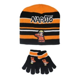 Anime Naruto Shippuden Jungen Wintermütze Mütze Plus Handschuhe 54/56 19 Anime Naruto Shippuden Jungen Wintermütze Mütze Plus Handschuhe 54/56 -Bekleidung Peripherie narut set 01e