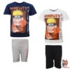 Anime Naruto Shippuden Kurzarm Schlafanzug Pyjama Shirt Shorts 2 Anime Naruto Shippuden Kurzarm Schlafanzug Pyjama Shirt Shorts -Bekleidung Peripherie naruto pyjama 01