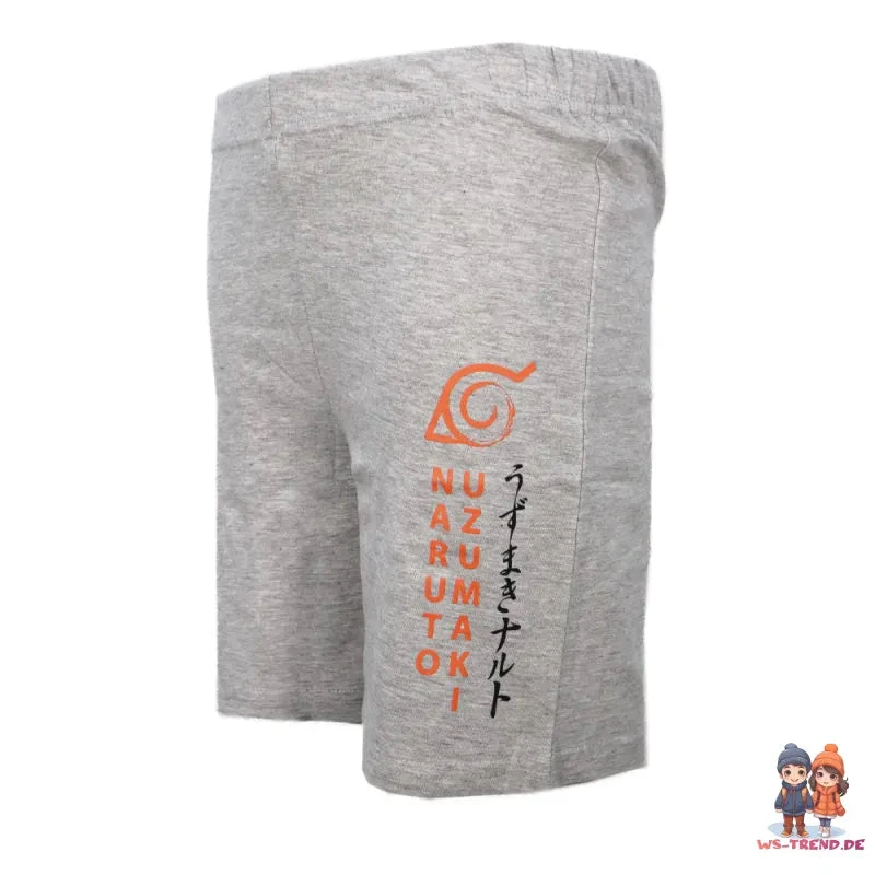 Anime Naruto Shippuden Kurzarm Schlafanzug Pyjama Shirt Shorts 7 Anime Naruto Shippuden Kurzarm Schlafanzug Pyjama Shirt Shorts – Bild 5