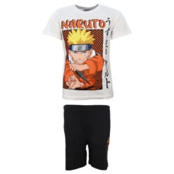 Anime Naruto Shippuden Kurzarm Schlafanzug Pyjama Shirt Shorts 16 Anime Naruto Shippuden Kurzarm Schlafanzug Pyjama Shirt Shorts -Bekleidung Peripherie naruto pyjama 01e