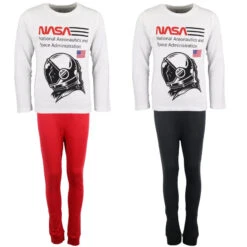 NASA Space Center Jugend Jungen Schlafanzug Langarm Pyjama
