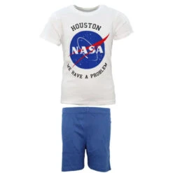 NASA Space Center Jugend Jungen Schlafanzug Kurzarm Pyjama -Bekleidung Peripherie nasa pyjama 05