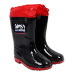 NASA Space Center Kinder Regenstiefel