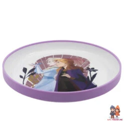 Disney Die Eiskönigin Elsa Geschirr-Set 5 Teilig Becher Teller Schüssel Besteck -Bekleidung Peripherie non slip bicolor premium plate frozen trust the journey 1