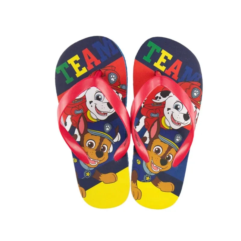 Paw Patrol Chase Marshall Jungen Zehentrenner 3 Paw Patrol Chase Marshall Jungen Zehentrenner