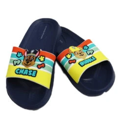 Paw Patrol Chase Rubble - Sandalen Badeschuhe 3D Optik