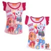 Paw Patrol Everest Und Skye T-Shirt Rosa -Bekleidung Peripherie patrol everest skye shirt rosa 495