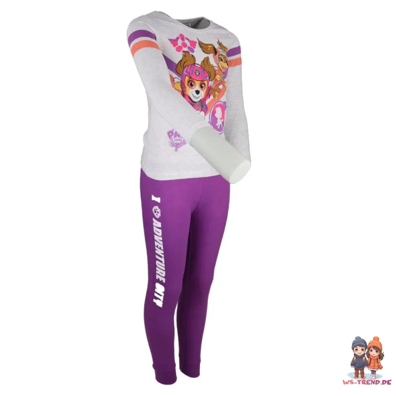 Paw Patrol Der Film Skye Kinder Pyjama Schlafanzug 5 Paw Patrol Der Film Skye Kinder Pyjama Schlafanzug – Bild 3
