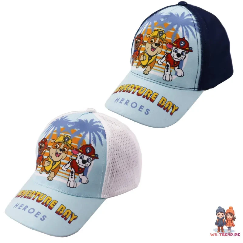 Paw Patrol Rubble Zuma Marshall Kinder Baseball Kappe 3 Paw Patrol Rubble Zuma Marshall Kinder Baseball Kappe
