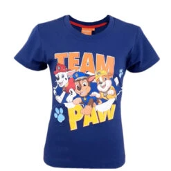 Paw Patrol Team Chase Marshall T-Shirt Blau -Bekleidung Peripherie patrol team chase marshall shirt blau 161