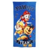 Paw Patrol Chase Rubble Jungen Mikrofaser Strandtuch Badetuch70x140 Cm -Bekleidung Peripherie paw 01a