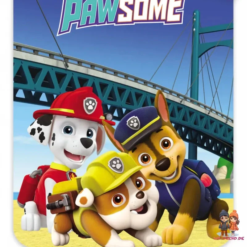 Paw Patrol Chase Baby Bettwäsche 2tlg Set 100x135 40x60 Cm 100% Baumwolle 4 Paw Patrol Chase Baby Bettwäsche 2tlg Set 100x135 40x60 Cm 100% Baumwolle – Bild 2