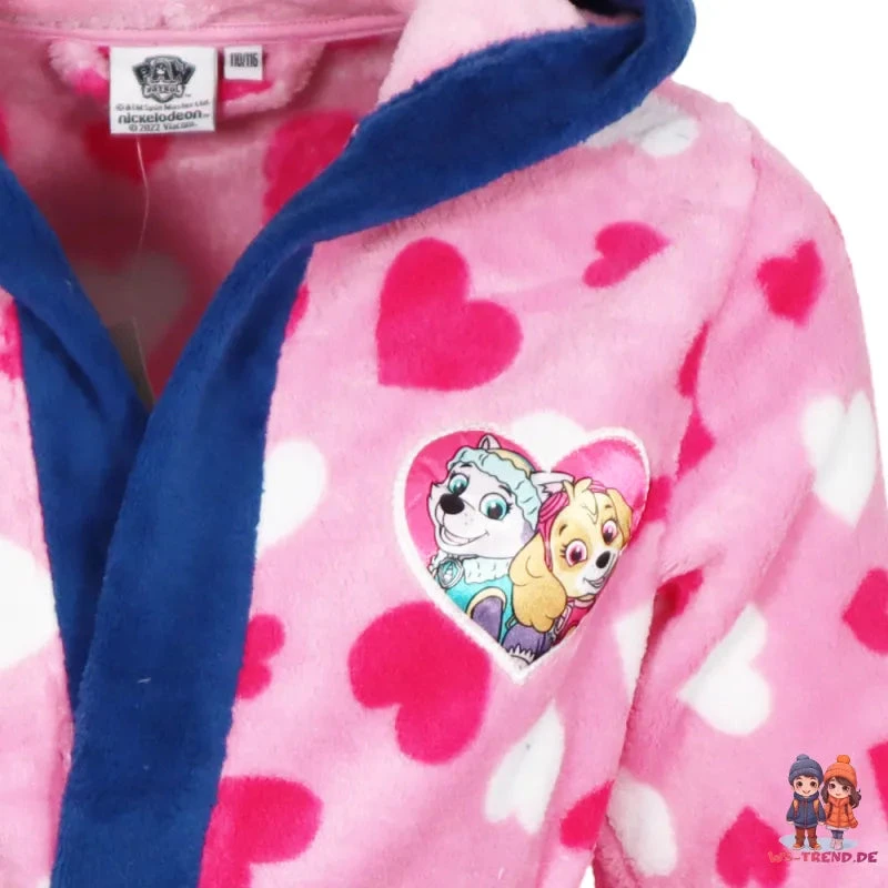 Paw Patrol Skye Everest Mädchen Kinder Fleece Bademantel Mit Kapuze 4 Paw Patrol Skye Everest Mädchen Kinder Fleece Bademantel Mit Kapuze – Bild 2