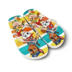 Paw Patrol Chase Kinder Flip Flops Zehentrenner Sandalen Latschen