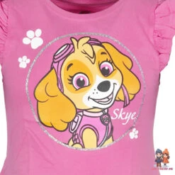 Paw Patrol Skye Kinder Mädchen Sommerkleid Kleid -Bekleidung Peripherie paw kleid 01b