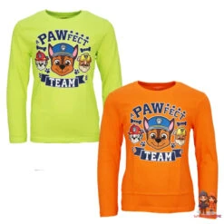 Paw Patrol Chase Marshall Kinder Langarm Shirt